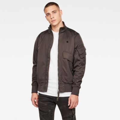 Férfi G-Star Haworx Bomber Jacket Kabát Sötétbarna Korall Magyarország | 6F4FOX0