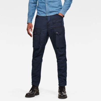 Férfi G-Star Jungle Relaxed Tapered Cargo Nadrág Sötétkék Magyarország | R49SSK6