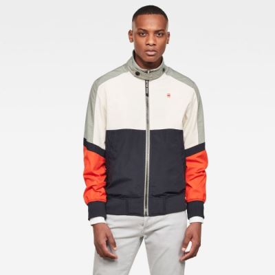 Férfi G-Star Meson Colorblocked Pálya Jacket Kabát Színes Magyarország | 3E7RPDK