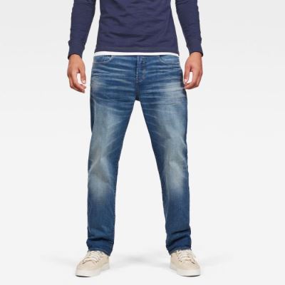 G-Star Raw Jeans - G-Star 3301 Relaxed Farmer Nadrág Kék Magyarország | SXW48S6