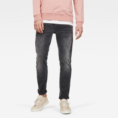 G-Star Raw Jeans - G-Star 3301 Slim Farmer Nadrág Szürke Magyarország | 0SNAMIZ