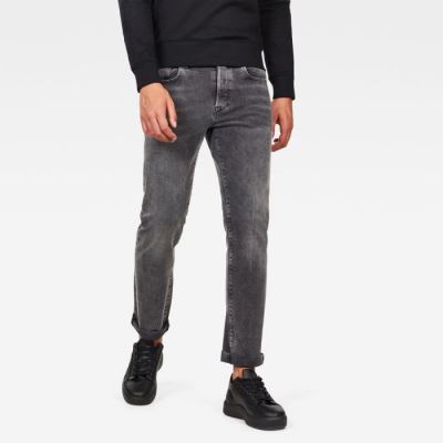 G-Star Raw Jeans - G-Star 3301 Straight Farmer Nadrág Szürke Magyarország | RJ6WH33