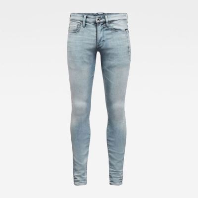 G-Star Raw Jeans - G-Star 4101 Lancet Skinny Farmer Nadrág Kék Magyarország | 4BVIMEA