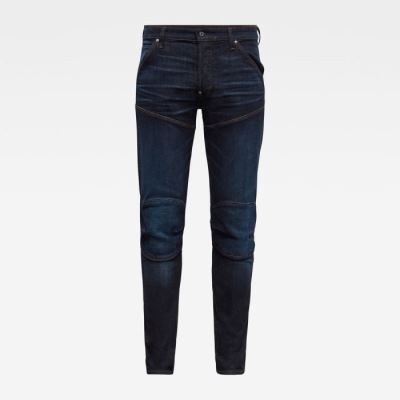 G-Star Raw Jeans - G-Star 5620 3d Slim Farmer Nadrág Mélykék Magyarország | 9PUU9BK