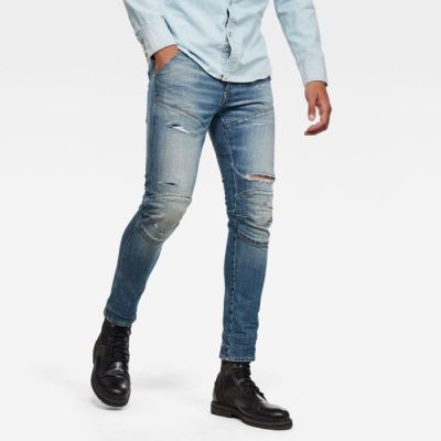 G-Star Raw Jeans - G-Star 5620 3d Slim Farmer Nadrág Kék Magyarország | C3YI538