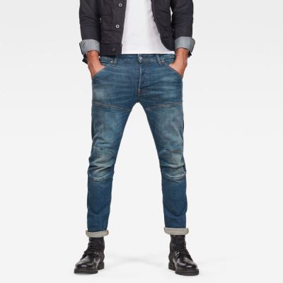 G-Star Raw Jeans - G-Star 5620 3d Slim Farmer Nadrág Égszínkék Magyarország | KN41SR8