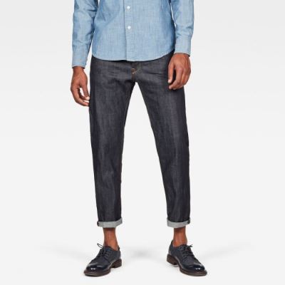 G-Star Raw Jeans - G-Star 5650 3d Relaxed Tapered Farmer Nadrág Sötétkék Magyarország | 4SJ5PND