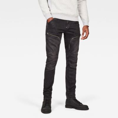 G-Star Raw Jeans - G-Star Air Defence Zip Skinny Farmer Nadrág Sötétszürke Magyarország | 4CHGBVX