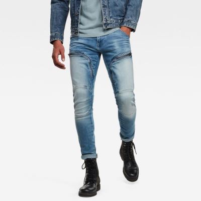 G-Star Raw Jeans - G-Star Air Defence Zip Skinny Farmer Nadrág Kék Magyarország | E1KD9RF