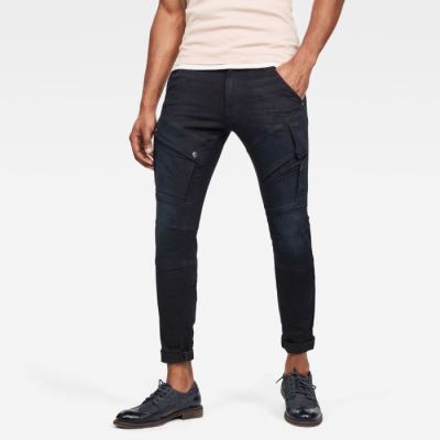 G-Star Raw Jeans - G-Star Airblaze 3d Skinny Farmer Nadrág Kék Magyarország | AZ5TK9R