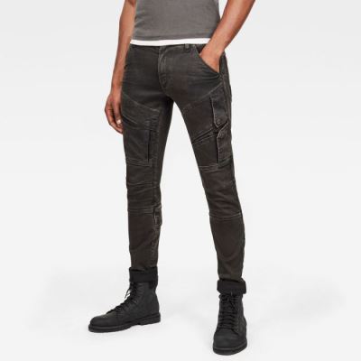 G-Star Raw Jeans - G-Star Airblaze 3d Skinny Farmer Nadrág Sötétszürke Magyarország | MWZEHHC