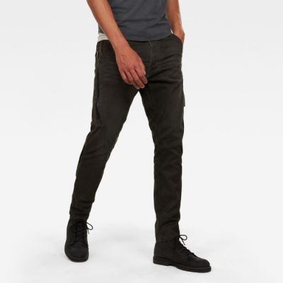 G-Star Raw Jeans - G-Star Citishield 3d Cargo Slim Tapered Farmer Nadrág Olivazöld Magyarország | Z9UKJW5