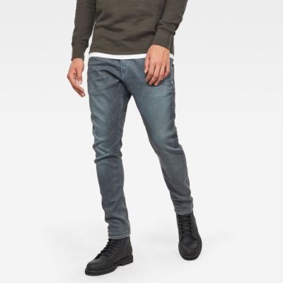 G-Star Raw Jeans - G-Star D-staq 3d Skinny Farmer Nadrág Szürke Magyarország | I31E9XV