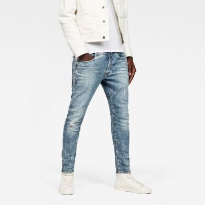 G-Star Raw Jeans - G-Star D-staq 3d Skinny Farmer Nadrág Világos Kék Világoskék Magyarország | KF88H0Y