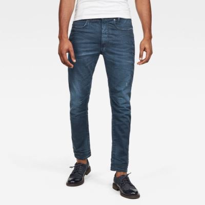 G-Star Raw Jeans - G-Star D-staq 3d Slim Farmer Nadrág Türkiz Magyarország | BHUJMOD