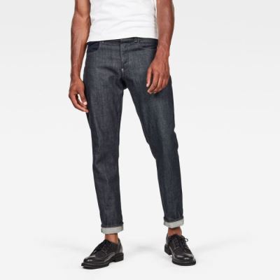 G-Star Raw Jeans - G-Star Kilcot Straight Tapered Farmer Nadrág Sötétkék Magyarország | G9YHJO9