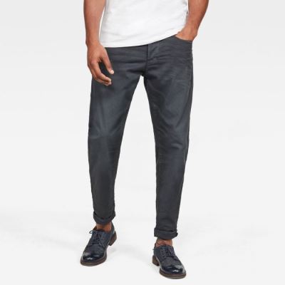 G-Star Raw Jeans - G-Star Loic Relaxed Tapered Colored Farmer Nadrág Sötétbarna Magyarország | 5E9R4ZT