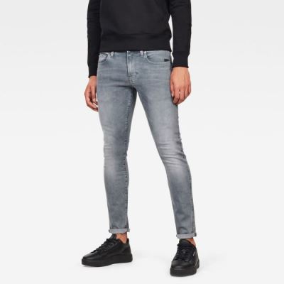 G-Star Raw Jeans - G-Star Revend Skinny Farmer Nadrág Szürke Magyarország | 6BLBSWW