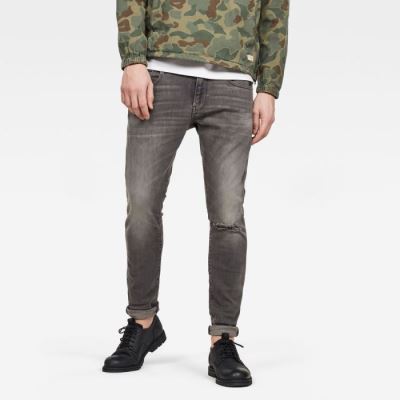 G-Star Raw Jeans - G-Star Revend Skinny Farmer Nadrág Szürke Magyarország | MC5P75Q