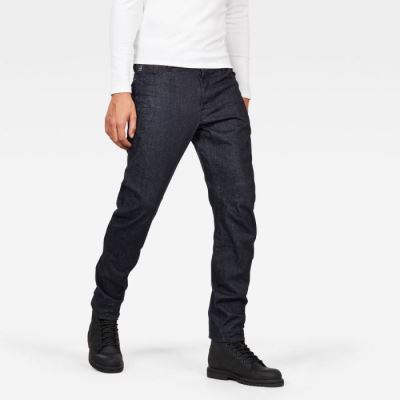 G-Star Raw Jeans - G-Star Tobog 3d Relaxed Tapered Farmer Nadrág Sötétkék Magyarország | 2KPOSXI