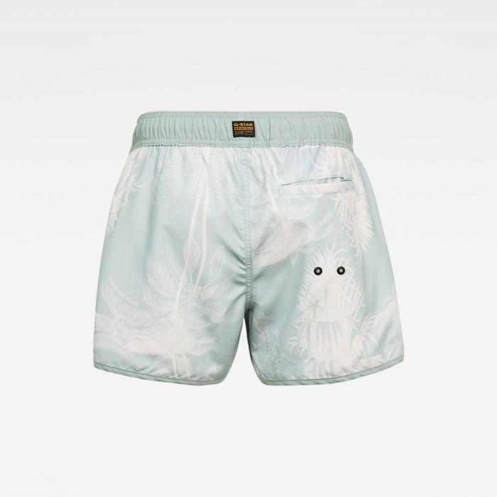 Férfi G-Star Carnic Flax Swim Shorts Világos Zöld Magyarország | H5DTX07