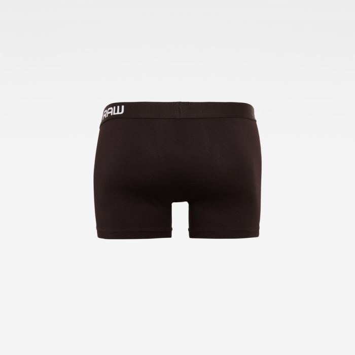 Férfi G-Star Classic 3-pack Trunks Fekete Magyarország | 2H06L6S