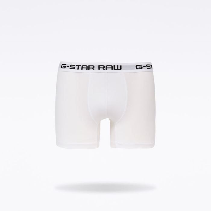 Férfi G-Star Classic 3-pack Trunks Fekete Szürke Fehér Magyarország | EMS0YAL