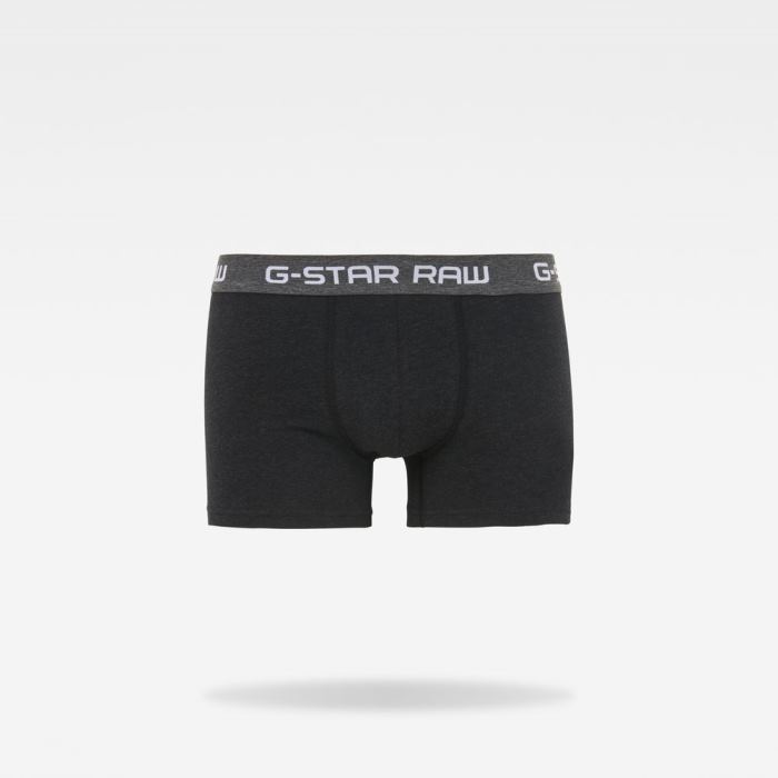 Férfi G-Star Classic Heather 2-pack Trunks Olivazöld Sötétfekete Magyarország | YLRUTVK