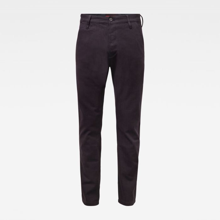 Férfi G-Star Loic Relaxed Tapered Chinos Kék Magyarország | A7SSM3B