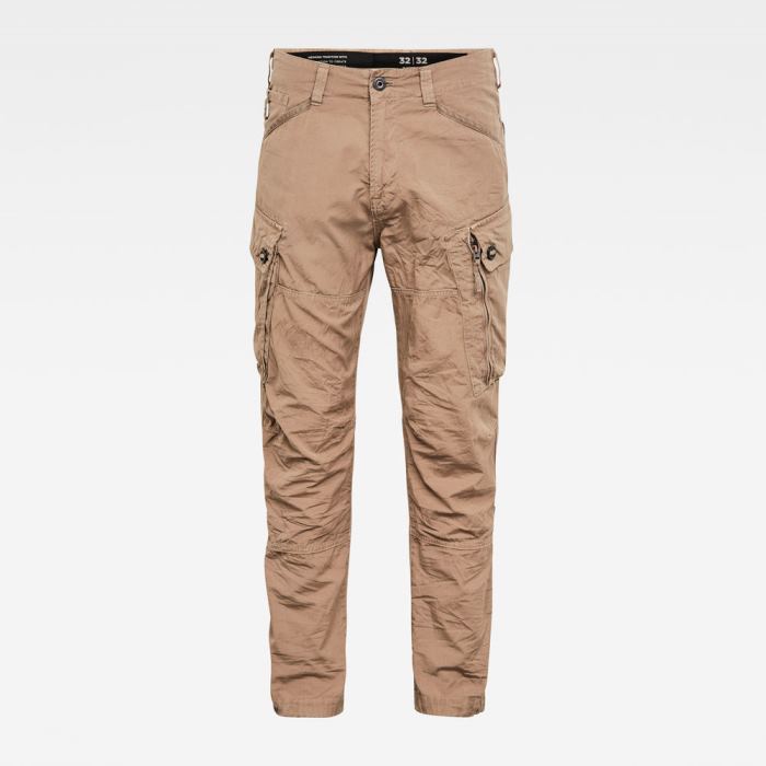 Férfi G-Star Roxic Straight Tapered Cargo Nadrág Sötétkhaki Magyarország | ZVBHLEG