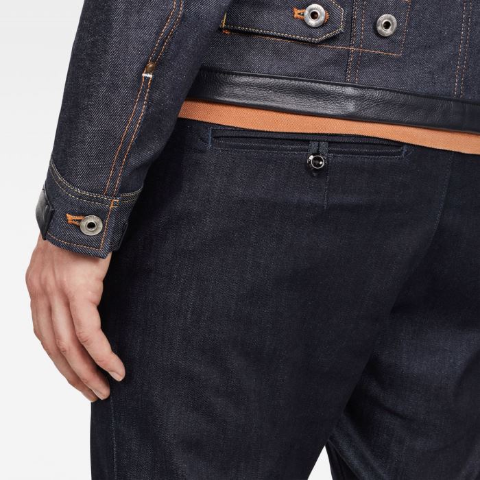 Férfi G-Star Vetar Denim Chinos Sötétkék Magyarország | JDVEAUE