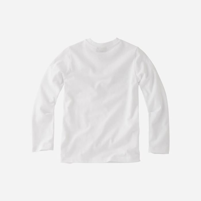 Gyerek G-Star Long Sleeves Póló Fehér Magyarország | KEDHCSJ