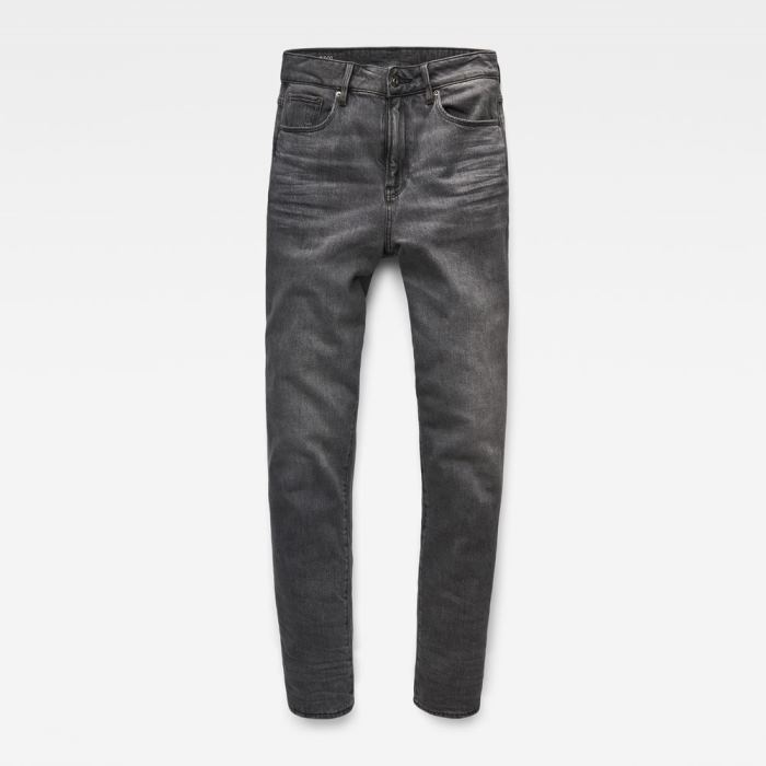 G-Star Raw Jeans - G-Star 3301 High Straight 90's Farmer Nadrág Szürke Magyarország | 8UTAA70