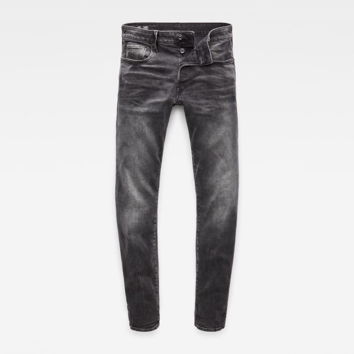 G-Star Raw Jeans - G-Star 3301 Slim Farmer Nadrág Szürke Magyarország | 0SNAMIZ