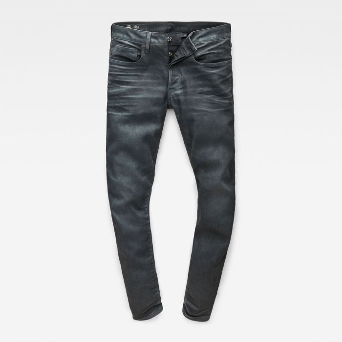 G-Star Raw Jeans - G-Star 3301 Slim Farmer Nadrág Szürke Magyarország | XJV6IH6