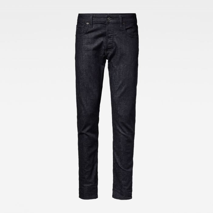 G-Star Raw Jeans - G-Star 3301 Slim Farmer Nadrág Sötétkék Magyarország | YKY3DAG