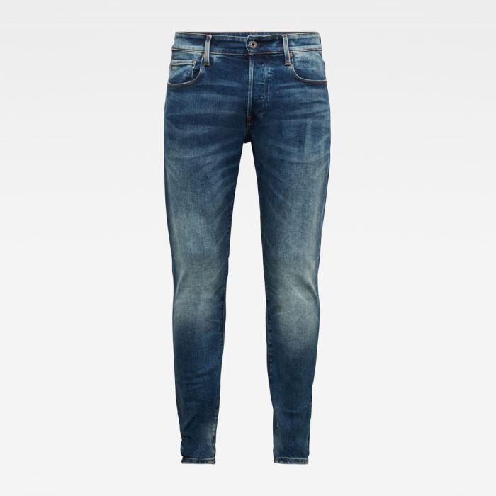 G-Star Raw Jeans - G-Star 3301 Slim Farmer Nadrág Égszínkék Magyarország | IU3YHP9