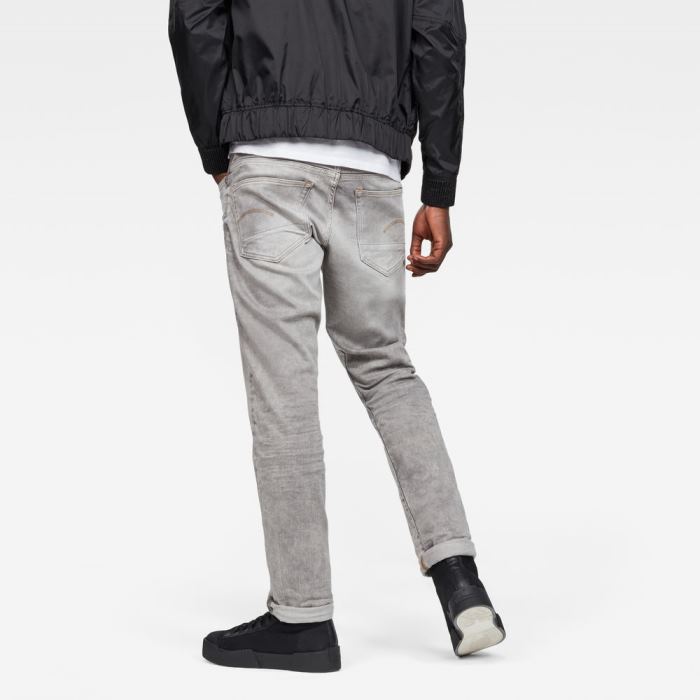 G-Star Raw Jeans - G-Star 3301 Straight Tapered Farmer Nadrág Világos Kék Magyarország | AKGPBZN