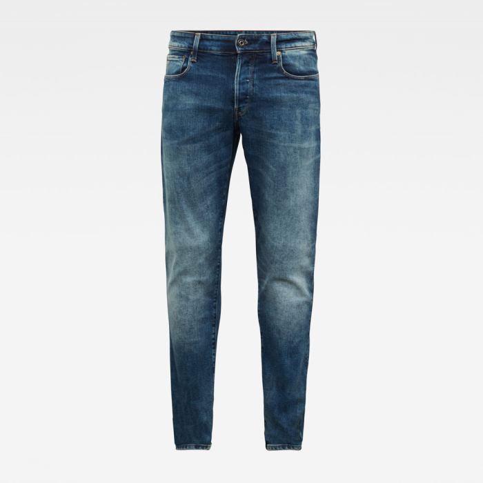 G-Star Raw Jeans - G-Star 3301 Straight Tapered Farmer Nadrág Égszínkék Magyarország | AUH4PF9