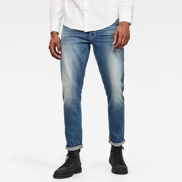 G-Star Raw Jeans - G-Star 3301 Straight Tapered Farmer Nadrág Égszínkék Magyarország | FXO2RSO