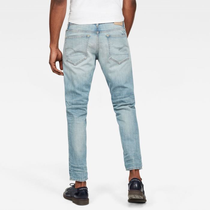 G-Star Raw Jeans - G-Star 3301 Straight Tapered Farmer Nadrág Kék Világoskék Magyarország | GUITVYW