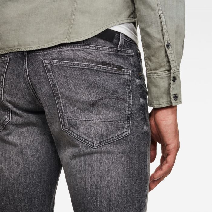 G-Star Raw Jeans - G-Star 3301 Straight Tapered Farmer Nadrág Szürke Magyarország | R57X27K