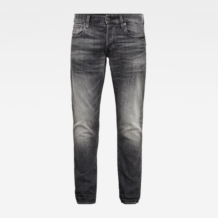 G-Star Raw Jeans - G-Star 3301 Straight Tapered Farmer Nadrág Szürke Magyarország | R57X27K