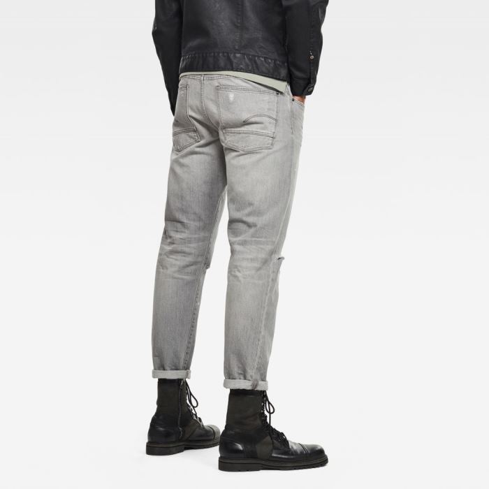 G-Star Raw Jeans - G-Star 3911 Alum Relaxed Tapered Farmer Nadrág Szürke Magyarország | 69GBRE4