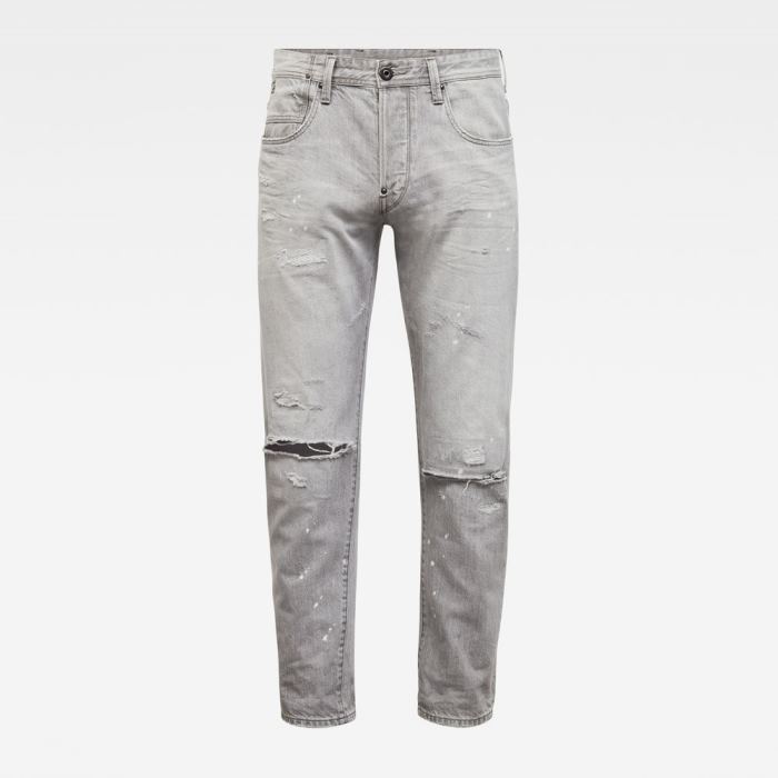 G-Star Raw Jeans - G-Star 3911 Alum Relaxed Tapered Farmer Nadrág Szürke Magyarország | 69GBRE4