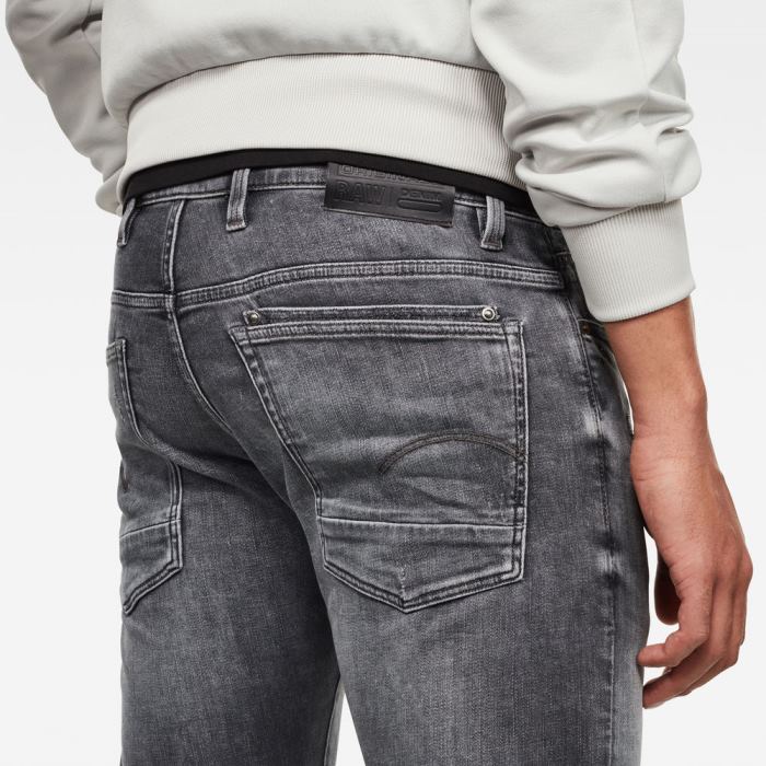 G-Star Raw Jeans - G-Star 4101 Lancet Skinny Farmer Nadrág Sötétszürke Magyarország | 08Y6UU9