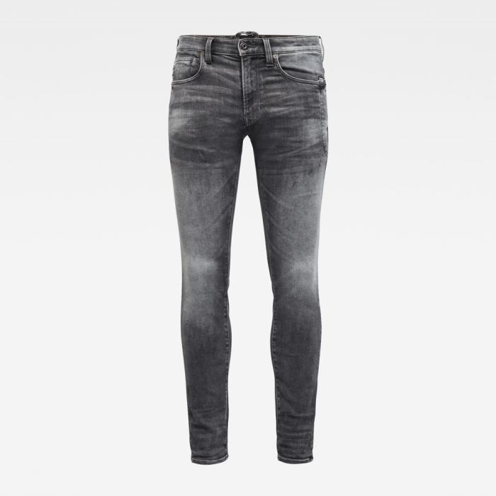 G-Star Raw Jeans - G-Star 4101 Lancet Skinny Farmer Nadrág Sötétszürke Magyarország | 08Y6UU9