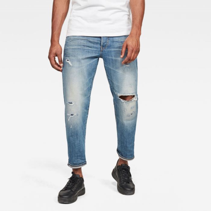 G-Star Raw Jeans - G-Star 5650 3d Relaxed Tapered Farmer Nadrág Kék Magyarország | 7PUID28