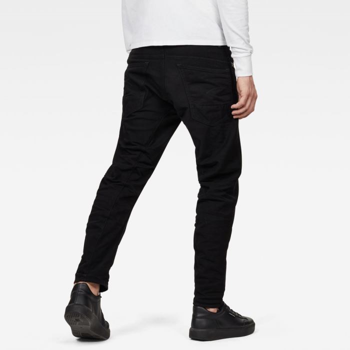 G-Star Raw Jeans - G-Star 5650 3d Relaxed Tapered Farmer Nadrág Fekete Magyarország | UK2EQC4