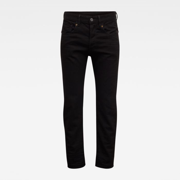 G-Star Raw Jeans - G-Star 5650 3d Relaxed Tapered Farmer Nadrág Fekete Magyarország | UK2EQC4